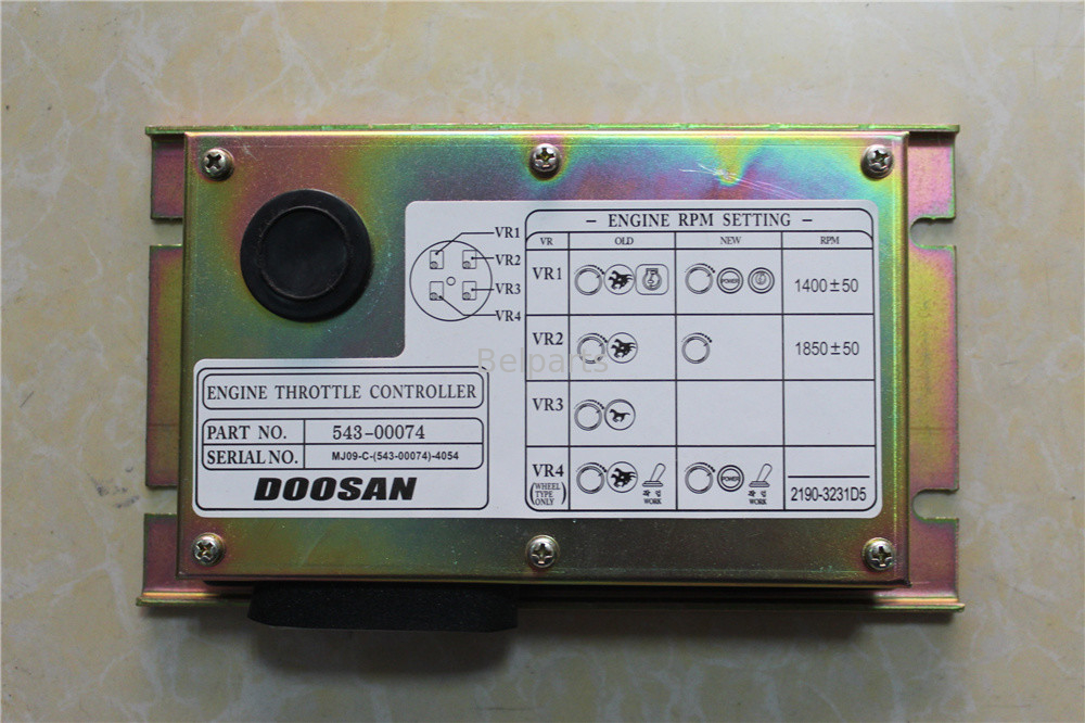543-00074 van de Clusterassy van graafwerktuigController DH130 dh220lc-7 SL130 sl500lc-V de Vertoningscomité