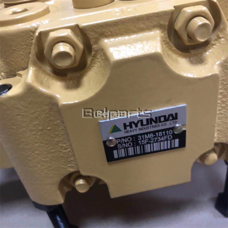 Graafmachine Hydraulisch R55-7 R60-7 Hoofdbesturingsklep Voor Hyundai 31M8-19121 31M8-10110 31M8-10120