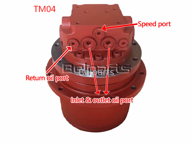KYB MAG26VP PHV-390-53B EX40 IHI40JX Final Drive Assy voor TM04 graafmachineonderdelen