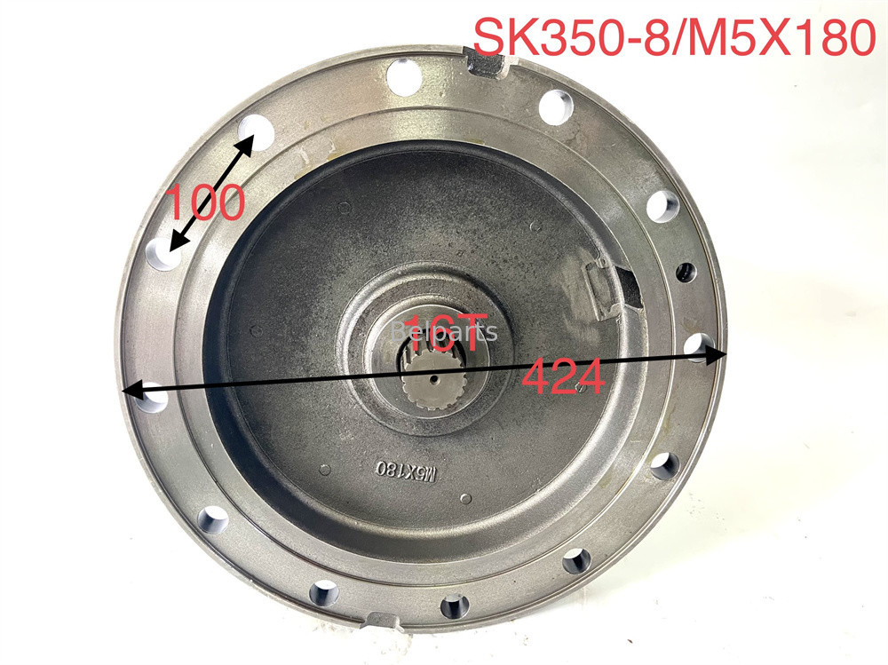 Kobelco M5X180 SK350-8 CX370 Swing Motor voor graafmachine Swing Motor Mini