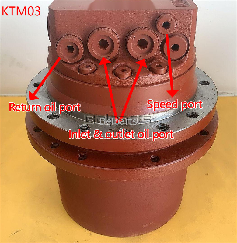 Bobcat CX27B CX22B Final Drive MAG18VP-220 PHV2B MB0161 Vervangingskosten van de graafmachine