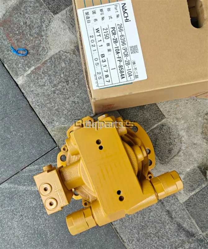 PCR-2B-10A-FP-8584A Nachi Swing Motor Voor CAT 304 304CR Graafmachine Deel 266-6396 265-8752 Hydraulische draaimotor