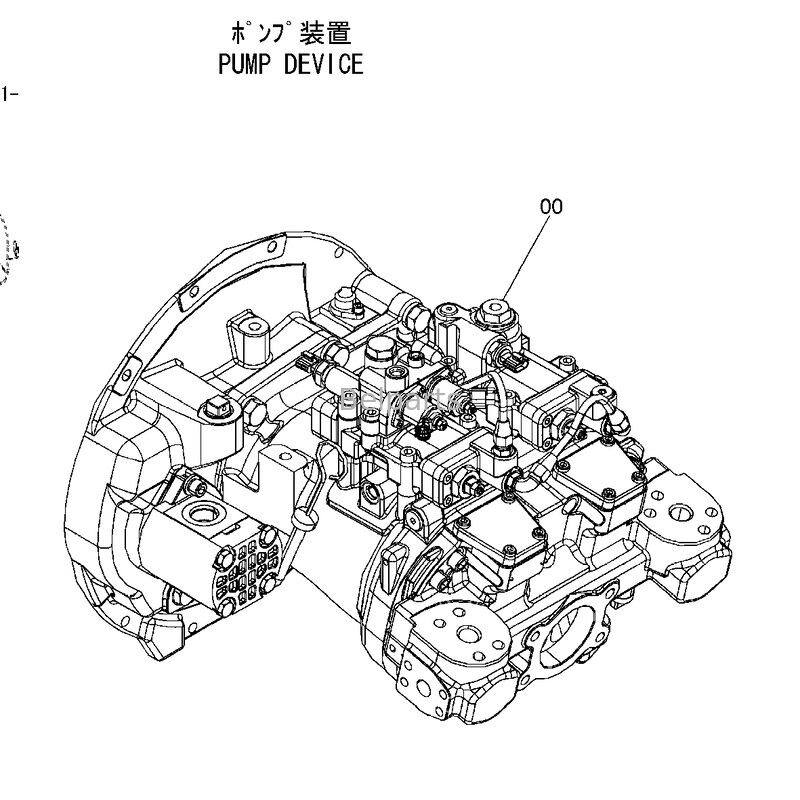 ZX200-3 ZX210-3 ZX230-3 ZX240-3 ZX250-3 Hoofdhydraulische pomp voor Hitachi-graafmachine Spare parts 9262319 9262320 9191165 9195236 9256125 9257348 HPV118 zuigerpomp