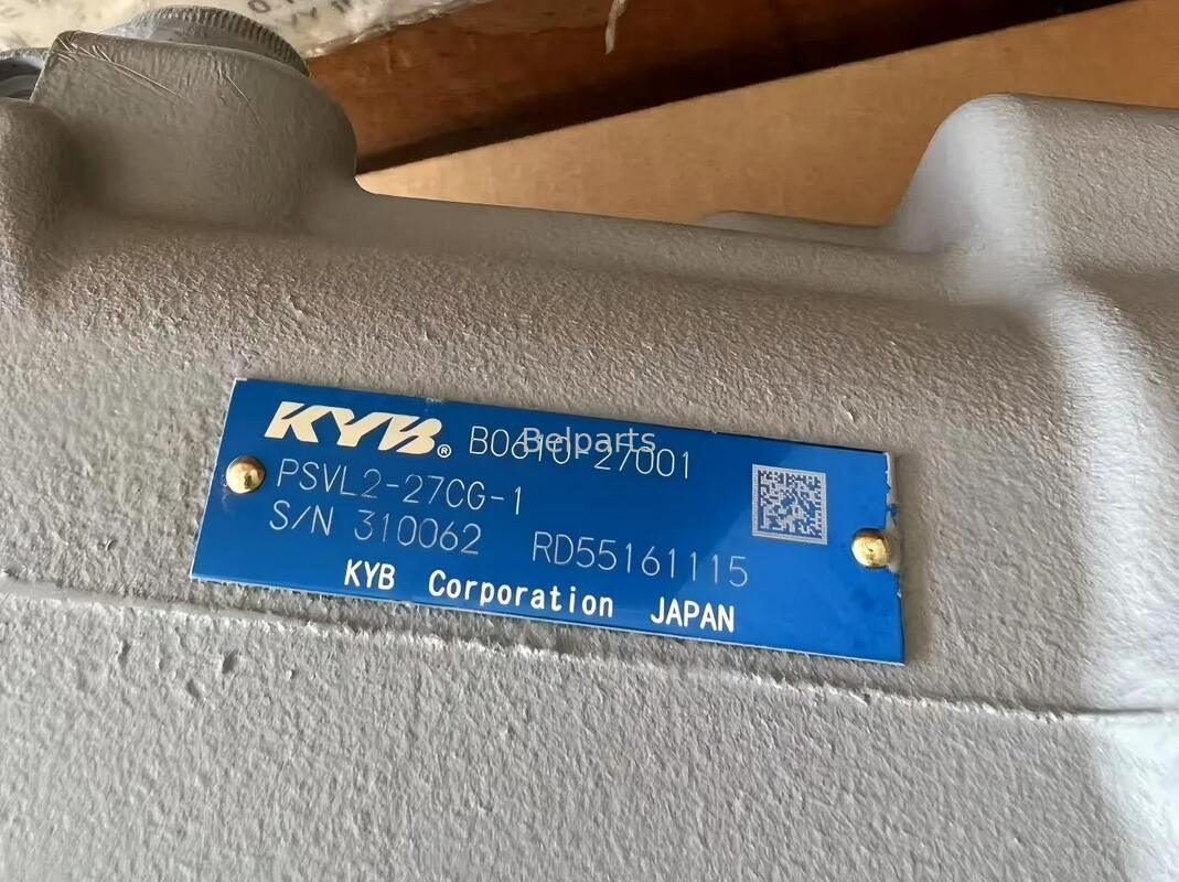 Hydraulische pomp Kubota U55-4 KX057-4 Mini Graafmachine Onderdelen KYB PSVL2-27CG-1 Hoofdzakzuigerpomp B0210-27001 RD551-61112 RD551-61115