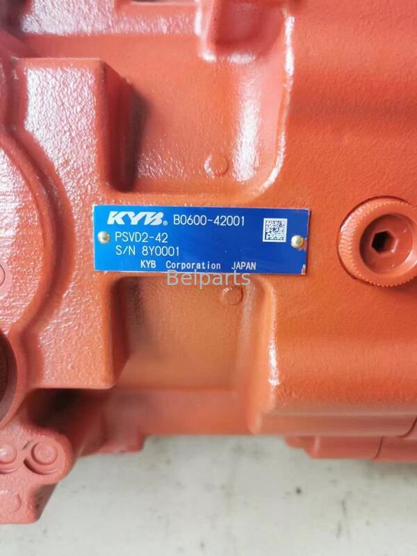 KYB PSVD2-42 Hoofdhydrauliekpomp voor Sunward Swe100 Graafmachine Reserveonderdelen B0600-42001