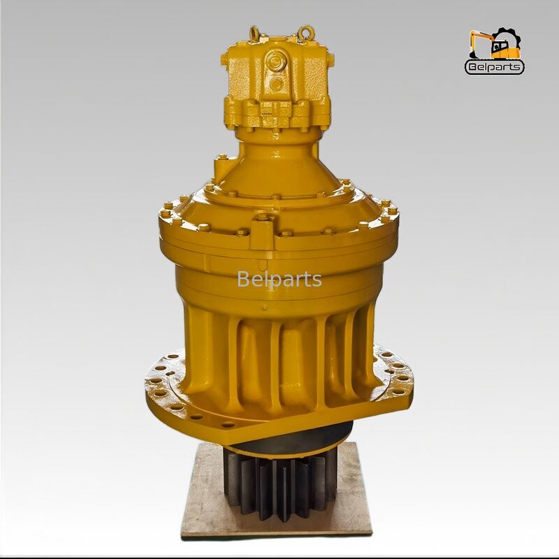 Schommelmotor Voor PC2000-8 Komatsu Graafmachine Deel 706-7К-01180 706-7K-01120 Rotary Slew Motor Met Gearbox Apparaat