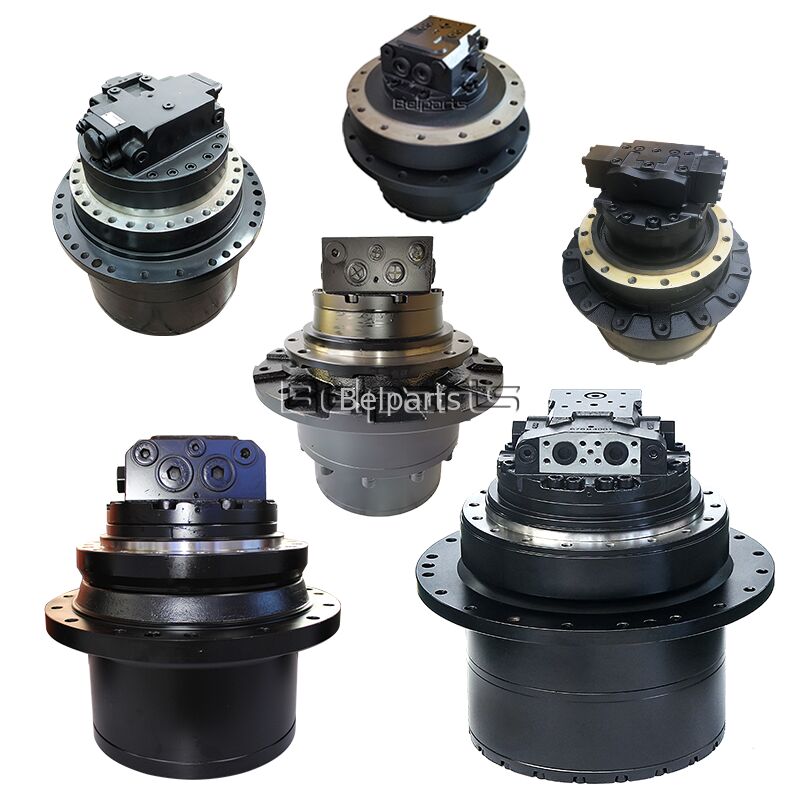 Eindoverbrenging voor PC650-1 KOMATSU Graafmachine Onderdelen 209-27-00043 209-27-00042 209-27-00041 209-27-00040 Hydraulische Aandrijfmotor Reis Motor Reducer