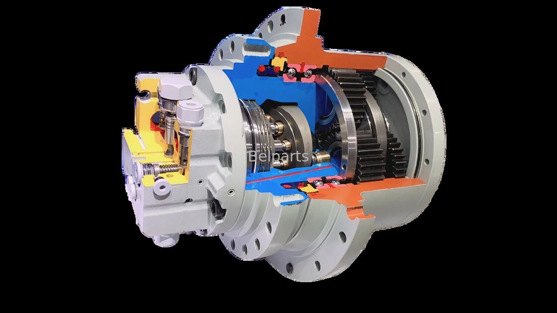 Eindoverbrenging voor PC650-1 KOMATSU Graafmachine Onderdelen 209-27-00043 209-27-00042 209-27-00041 209-27-00040 Hydraulische Aandrijfmotor Reis Motor Reducer