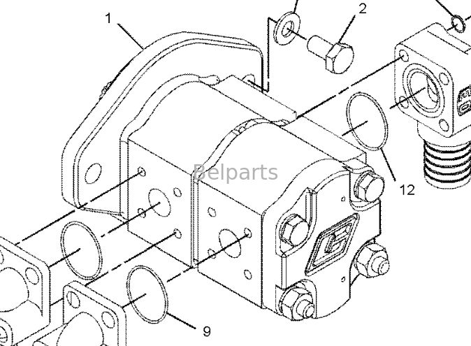 KATTEN300.9D Hydraulische Hoofdpomp voor Graafwerktuigreparatiedelen 372-5999 448-4184