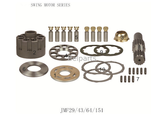 31N6-10210 het Hydraulische Graafwerktuig Parts van de schommelingsmotor r210lc-7 Hyundai Motor-Delen