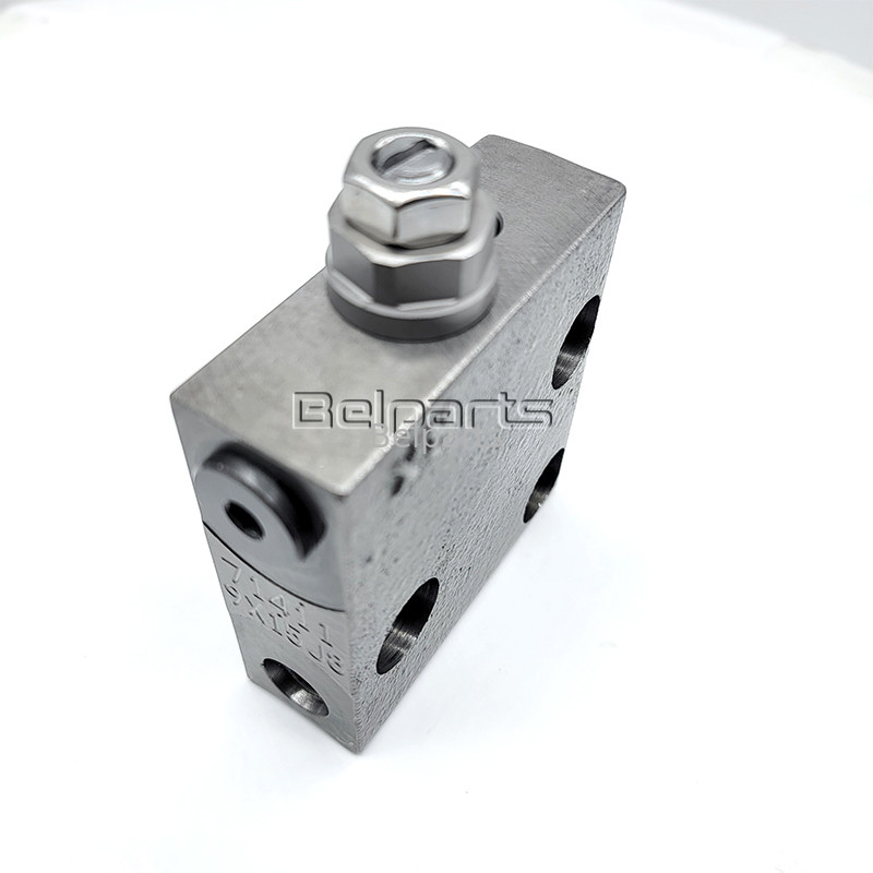 Pc200-6 de Druk die van pc200-7 Graafwerktuigspare parts self Klep Assy 723-40-70100 723-90-61400 verminderen