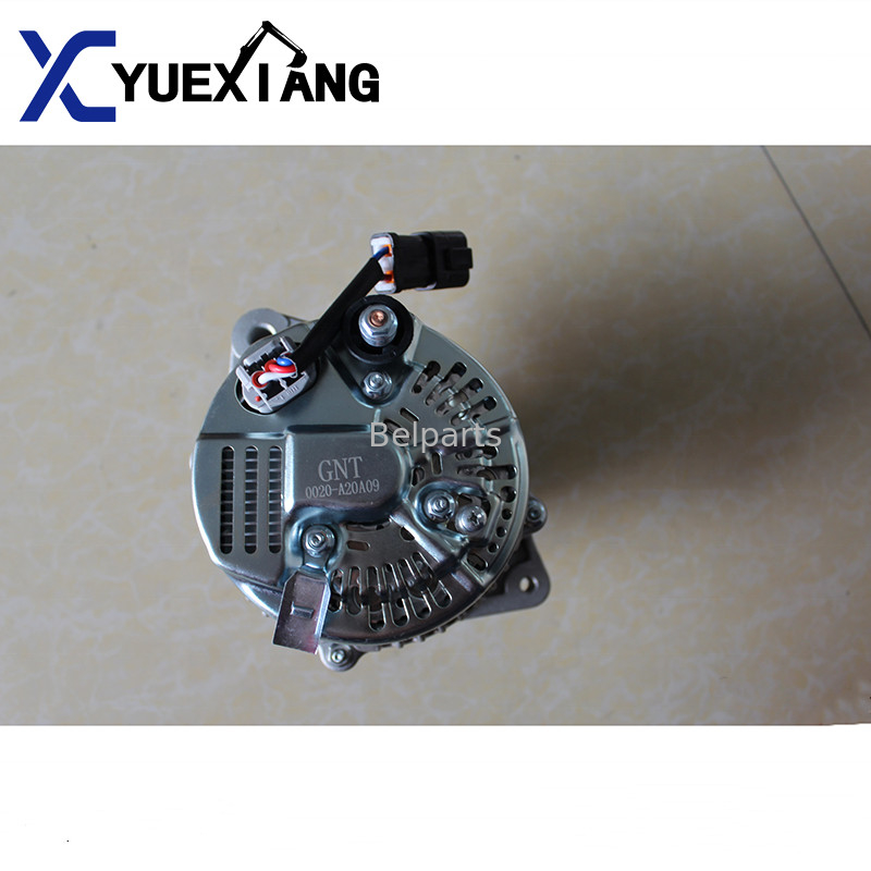 Belpartsgraafwerktuig Alternator pc200-7 pc200-8 pc200-6 Generator 600-861-3420 600-821-6130 101211-7960 Motor 6D107