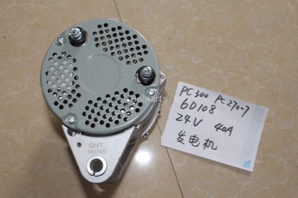 Belpartsgraafwerktuig Parts pc300-6 pc270-7 pc300-5 pc300-7 Generator 600-821-6160 0-33000-6511 van de Motoralternator 6D108