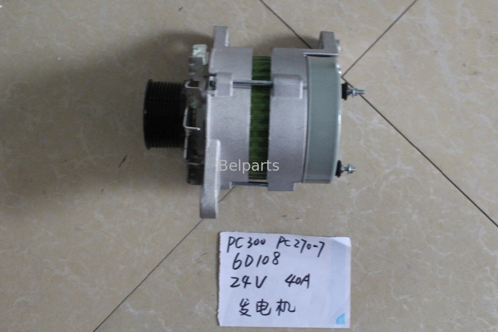 Belpartsgraafwerktuig Parts pc300-6 pc270-7 pc300-5 pc300-7 Generator 600-821-6160 0-33000-6511 van de Motoralternator 6D108