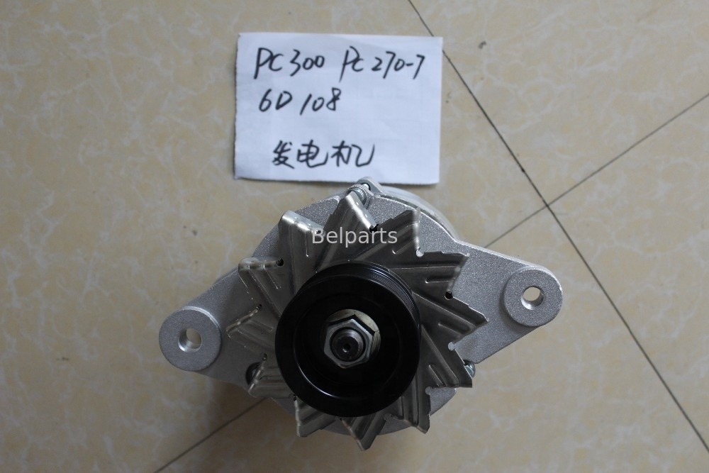 Belpartsgraafwerktuig Parts pc300-6 pc270-7 pc300-5 pc300-7 Generator 600-821-6160 0-33000-6511 van de Motoralternator 6D108