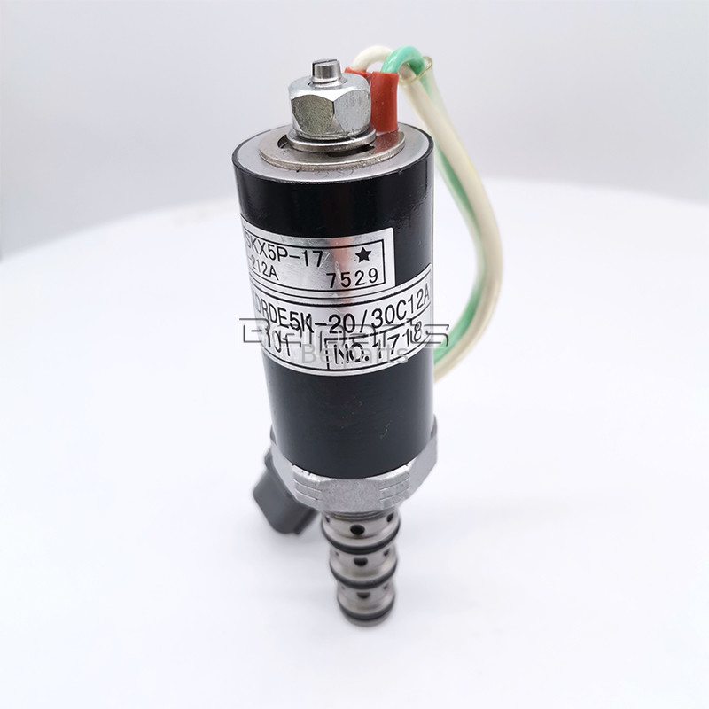 Klein Hydraulisch Graafwerktuig Parts sk200-5 Klep van de de Pompsolenoïde van 12A-101 12A-111 G24D12 G24Y12 de Hoofd